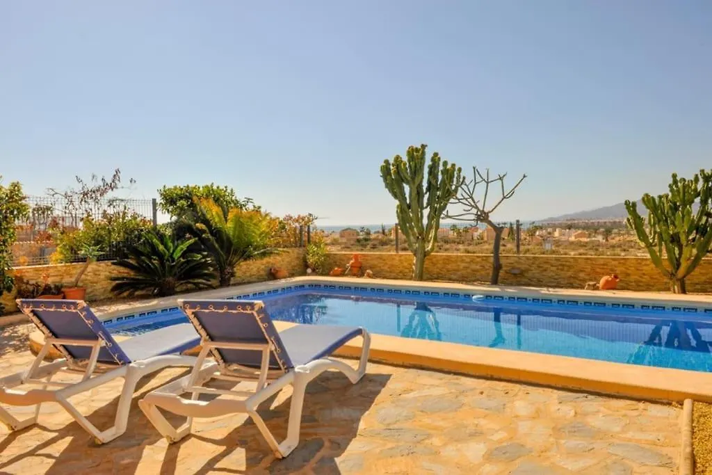 Sea View Family Villa With Private Pool, San Juan De Los Terreros Pulpí