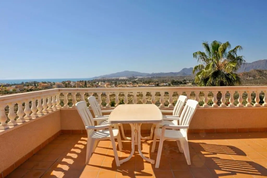 Sea View Family Villa With Private Pool, San Juan De Los Terreros Pulpí Spanyolország