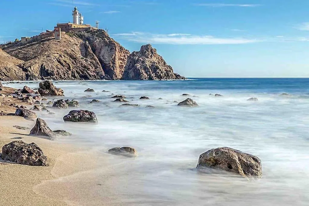 Sea View Family Villa With Private Pool, San Juan De Los Terreros Pulpí Spanyolország